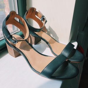 NWOT Madewell Ankle-Strap Heels